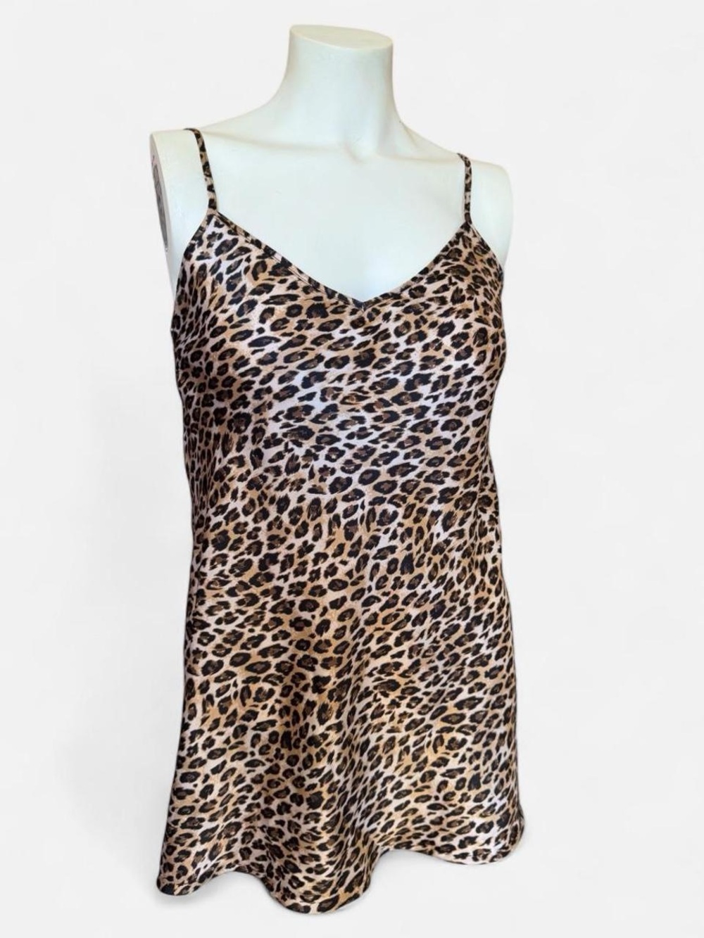 Vintage Gilligan & O'Malley Leopard Slip Sz M